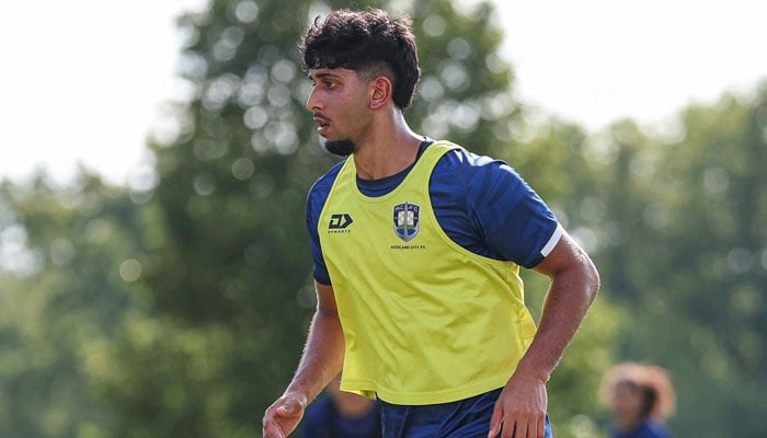 Haris Zeb pictured during practice. — Reporter