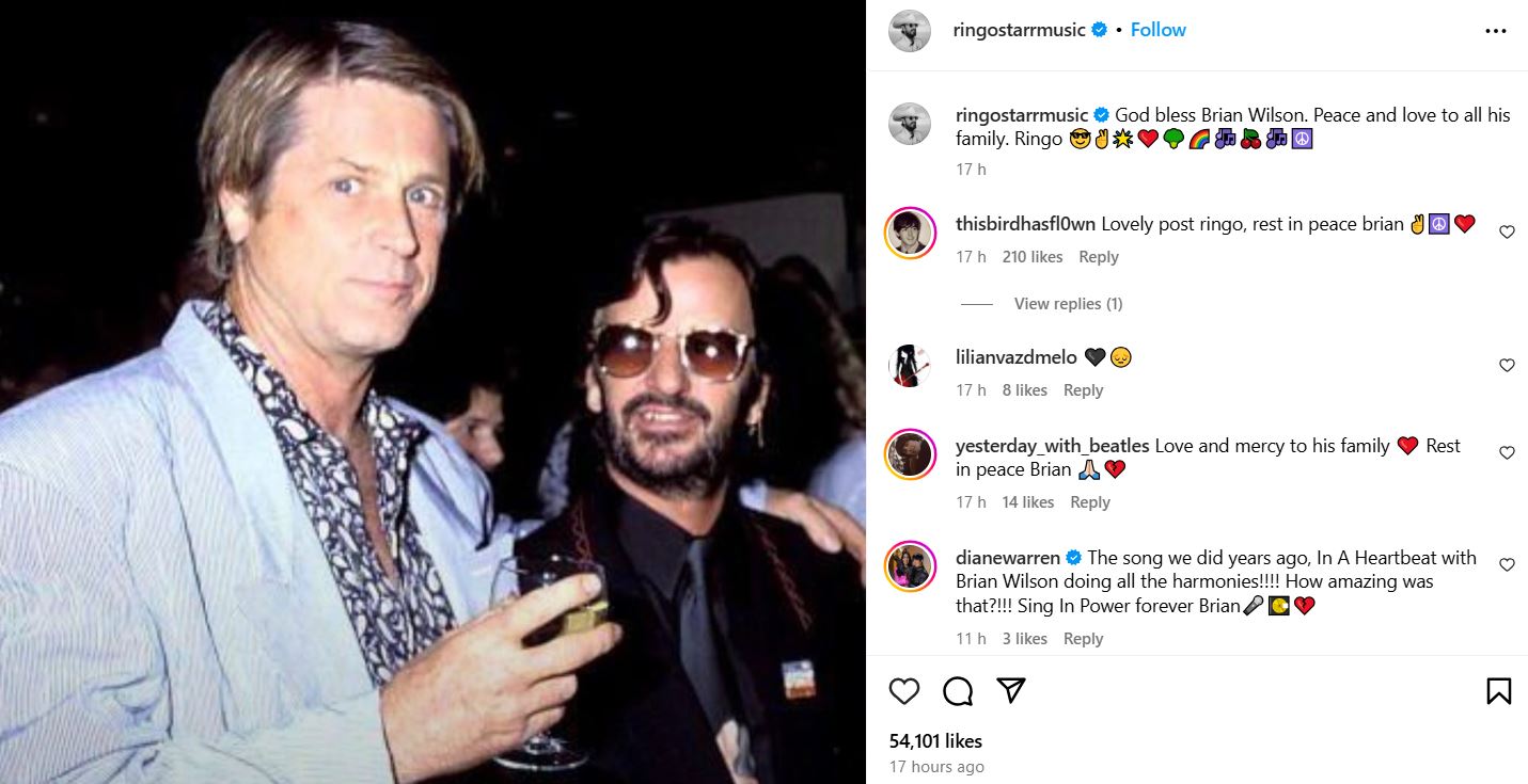 The Beatles, KISS rockstars pay tribute to ‘genius Brian Wilson