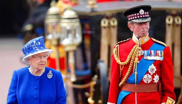Duke of Kent with the late Queen Elizabeth II