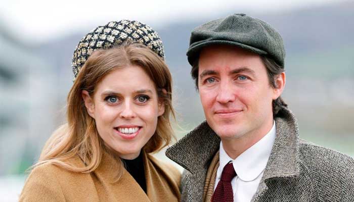 Princess Beatrice with  her husband  Edoardo Mapelli Mozzi