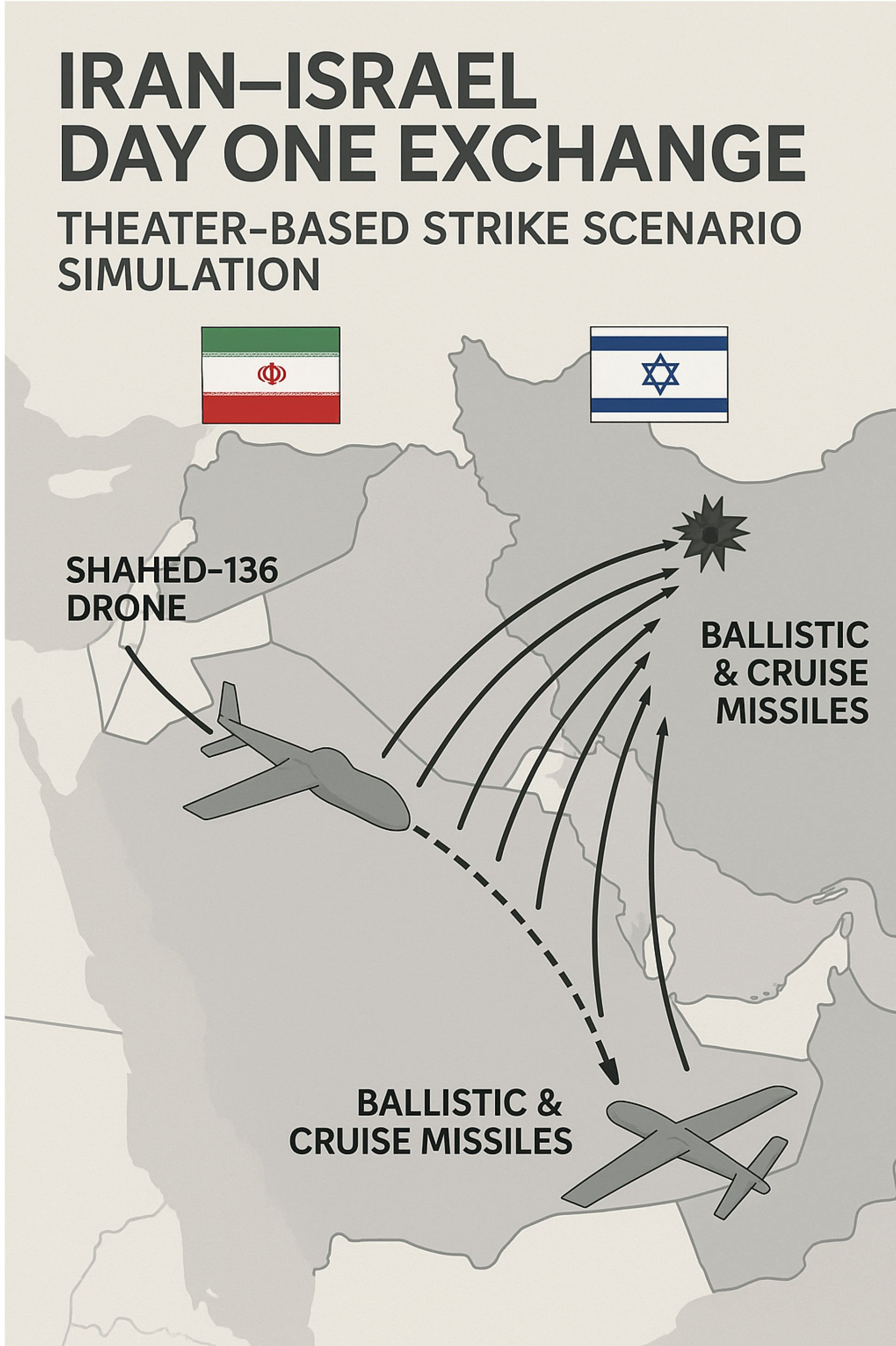 What are Iran and Israels military capabilities?