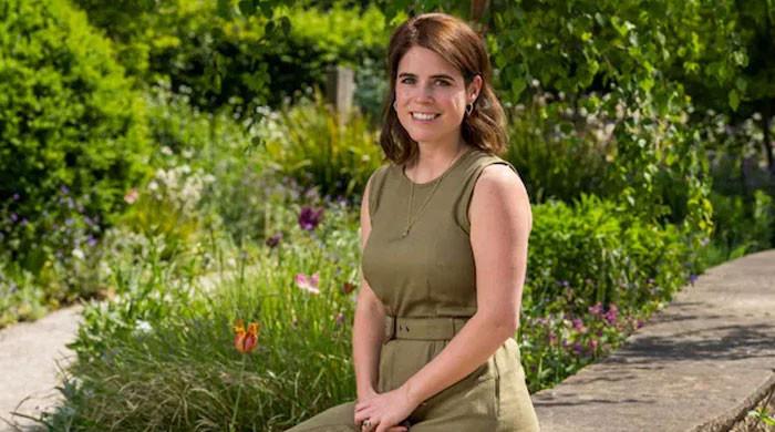 Princess Eugenie visiting survivors