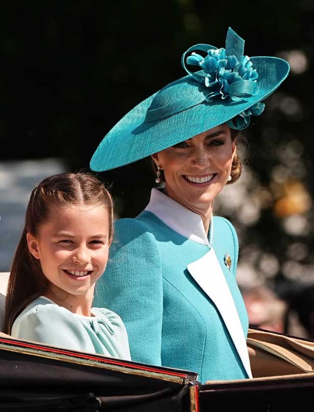 In pictures: Kate Middleton stuns at Trooping the Colour