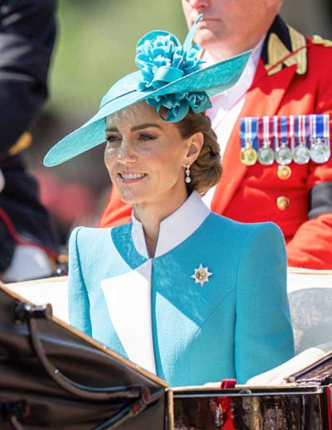 In pictures: Kate Middleton stuns at Trooping the Colour