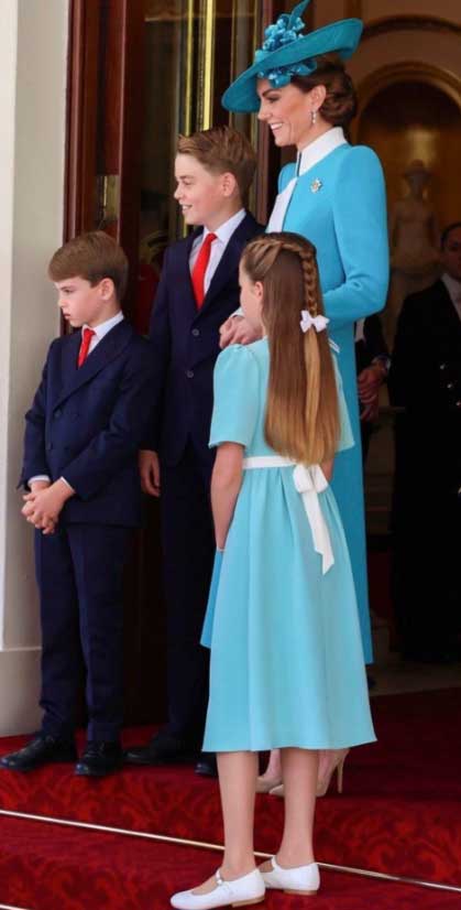 In pictures: Kate Middleton stuns at Trooping the Colour