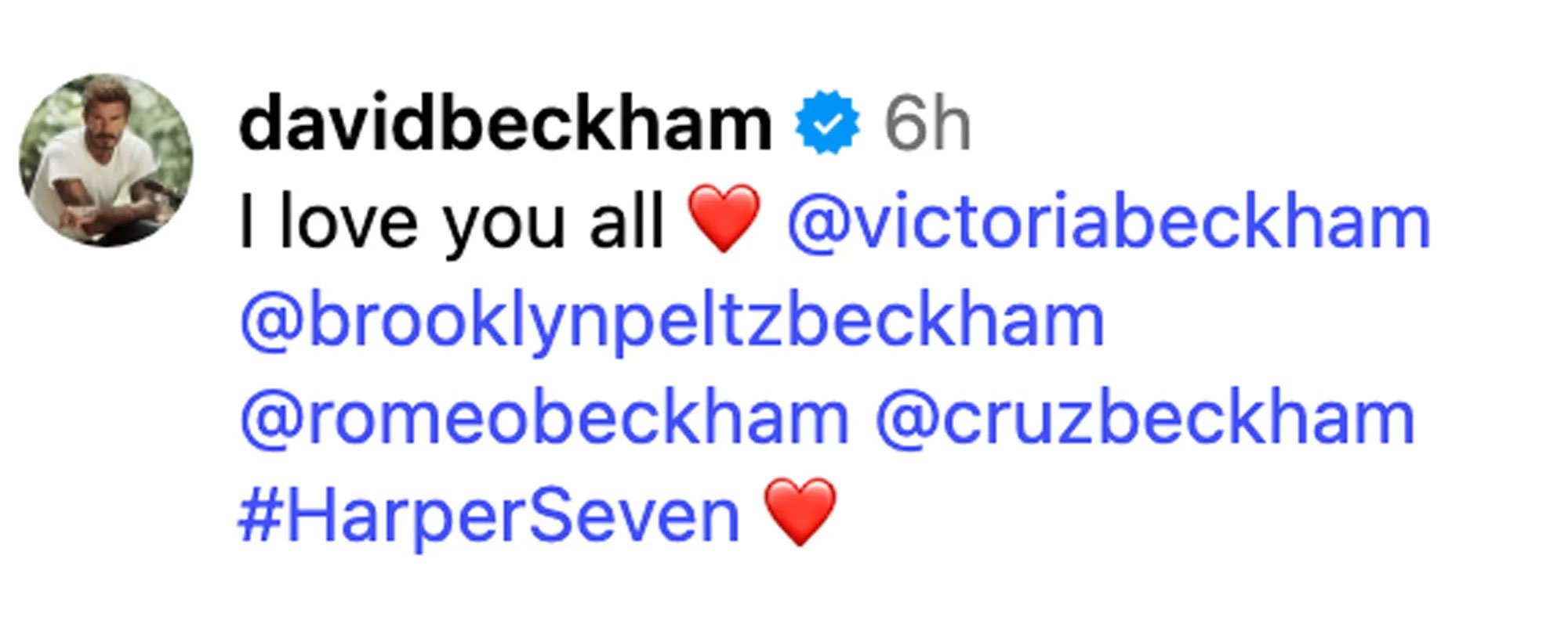 David Beckham acknowledges estranged son Brooklyn in recent statement