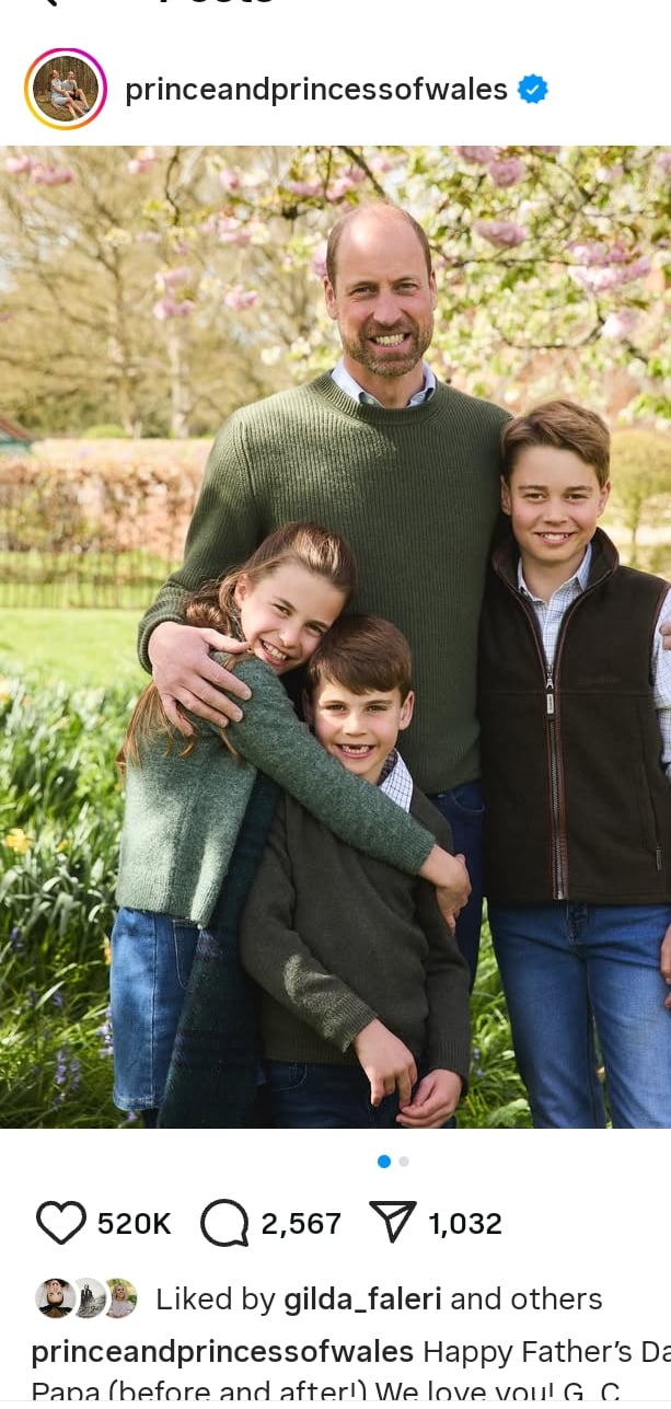 Princess Charlottes photo with Prince William sparks scarf debate
