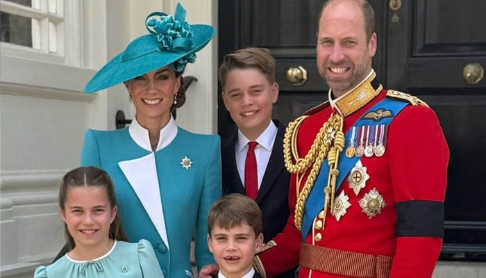 Kate Middleton shines as mum and key royal at Trooping the Colour