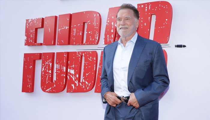 Cast member Arnold Schwarzenegger attends a premiere for season 2 of the television series FUBAR in Los Angeles, California, U.S., June 11, 2025. REUTERS/Mario Anzuoni