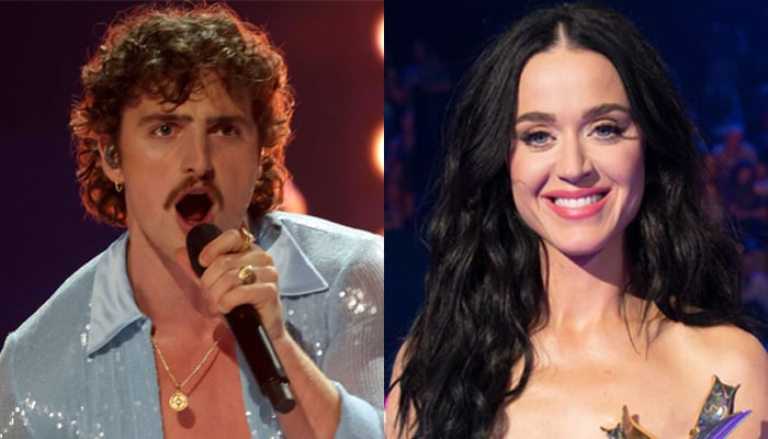 Benson Boone heaps praises for Katy Perry