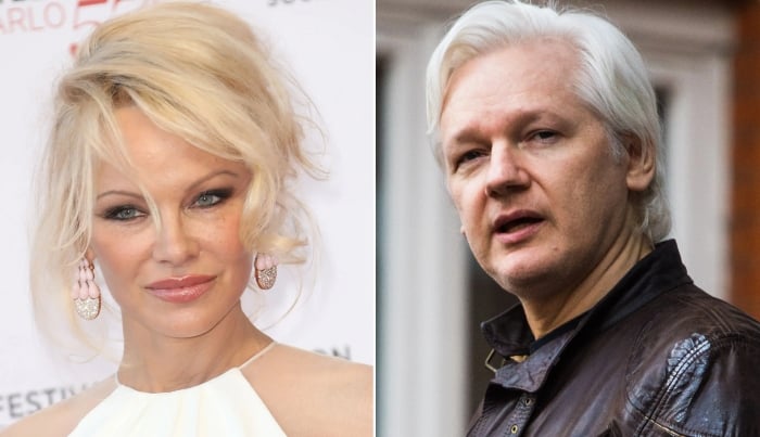 Photo: Pamela Anderson terrified her intimate meetings with Julian Assange will come to light: Report