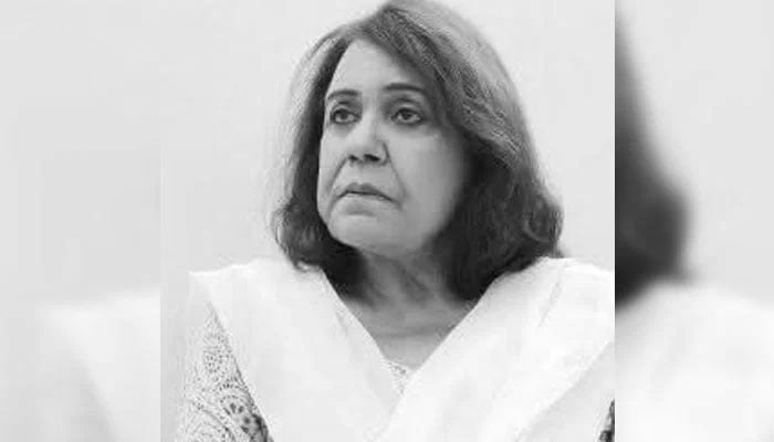 Veteran actress Ayesha Khan (late). — Facebook@saji.gul/File