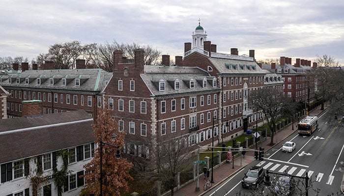 A view of Harvard campus on John F. Kennedy Street at Harvard University is pictured in Cambridge, Massachusetts, US, December 7, 2023. — Reuters