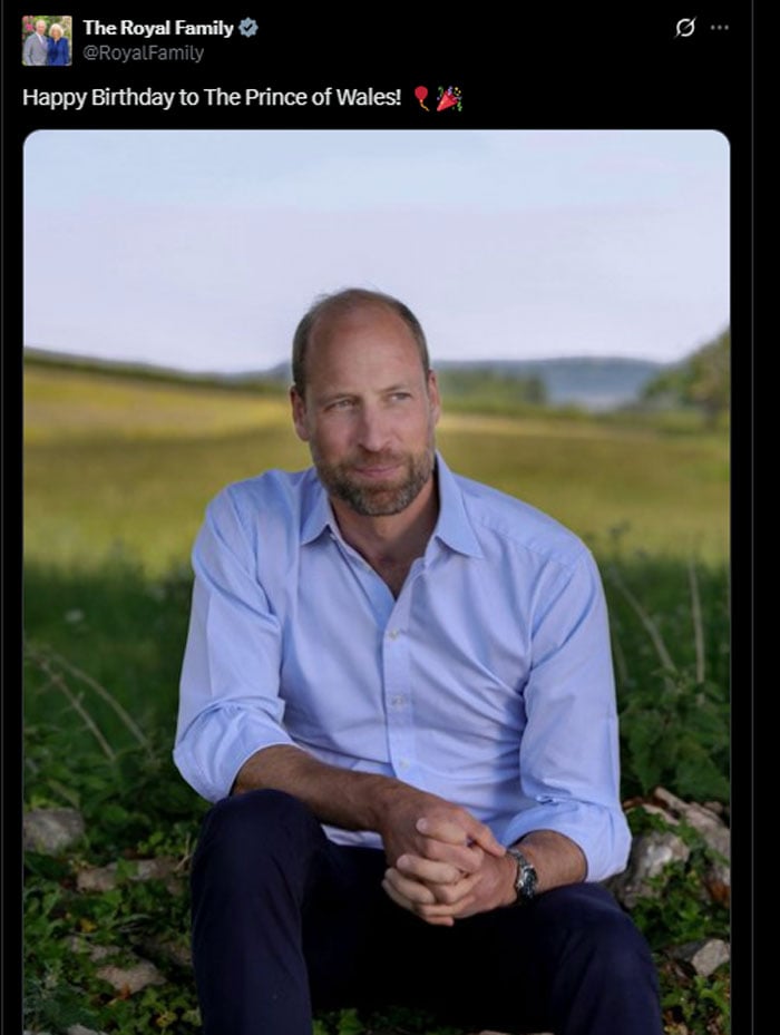 King Charles gets emotional as he wishes Prince William on 43rd birthday