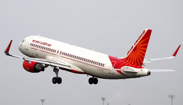 An Air India Airbus A320-200 aircraft takes off from the Sardar Vallabhbhai Patel International Airport in Ahmedabad, India, July 7, 2017. — Reuters