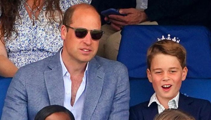 Prince William’s football passion shines through in moments with Prince George