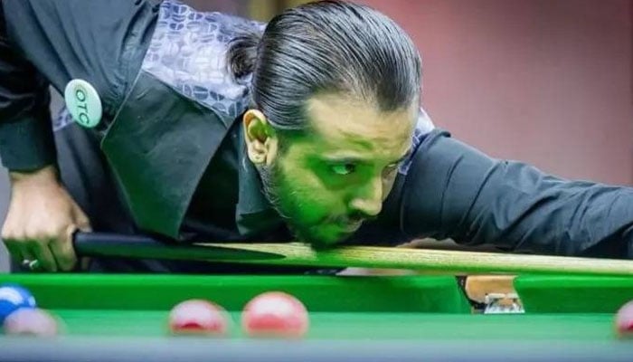Pakistans Awais Munir is playing snooker at Asian 6-Red Snooker Championship — Reporter
