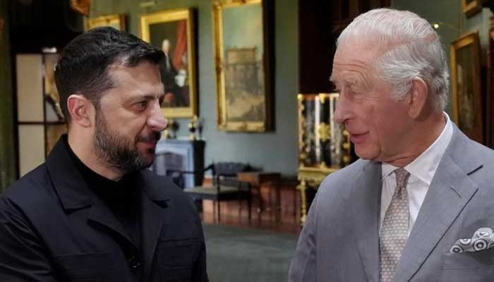 King Charles receives Zelenskiy at Windsor Castle