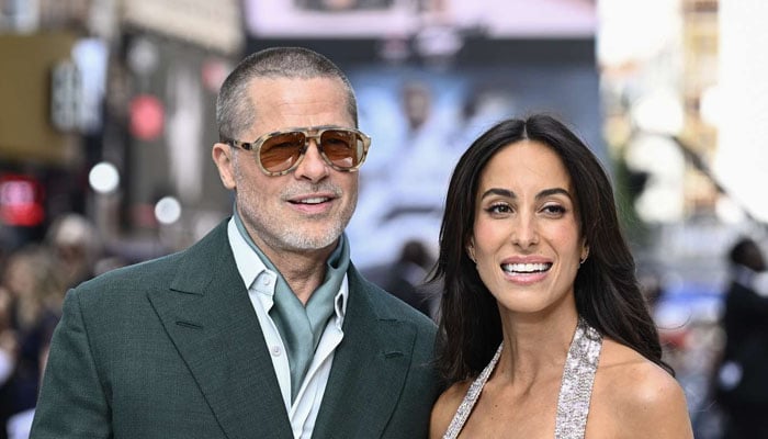 Ines De Ramon shows dominance over Brad Pitt with seemingly sweet move