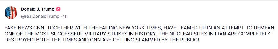 —Truth Social@realDonaldTrump