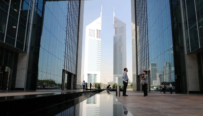 The Dubai International Financial Centre. — AFP
