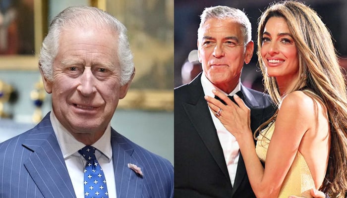 George, Amal Clooney accompany King Charles at Buckingham Palace