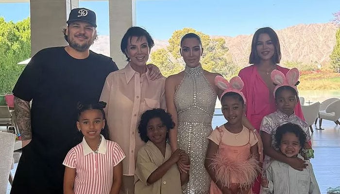 Kim Kardashian shares rare glimpse of Rob Kardashian