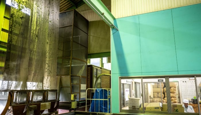 This picture taken on June 4, 2025 shows a tea processing factory in Sayama, Japan. — AFP