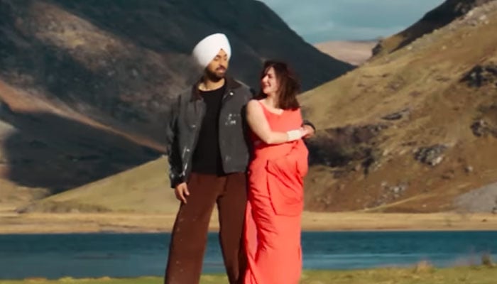 A scene from Indian film Sardaar Ji 3. — Instagram/ haniaheheofficial