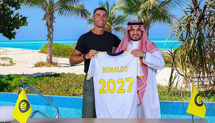 Cristiano Ronaldo extends contract with Saudi Arabias Al Nassr. — X/@AlNassrFC