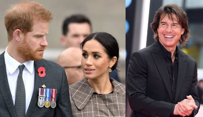 Photo: Prince Harry, Meghan Markle upset with Tom Cruise for choosing Prince William, Kate: Report