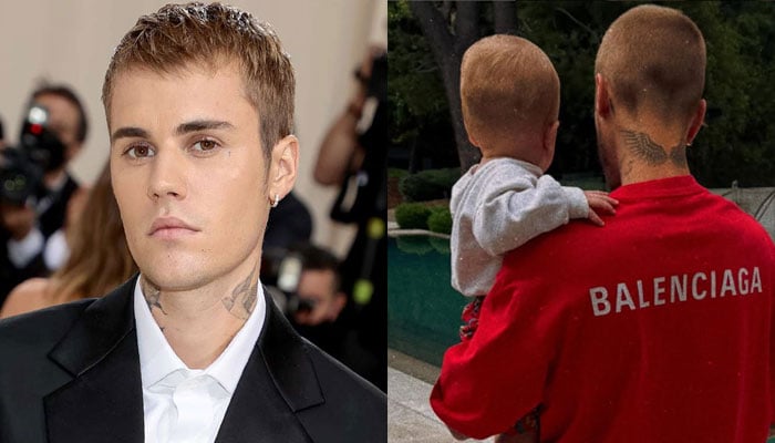 Justin Bieber posts rare glimpse of son Jack