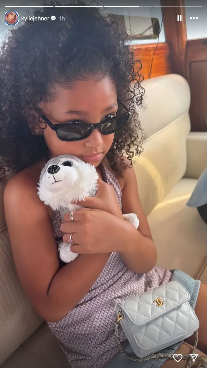 Kylie Jenner reveals her daughter Stormis taste in bags