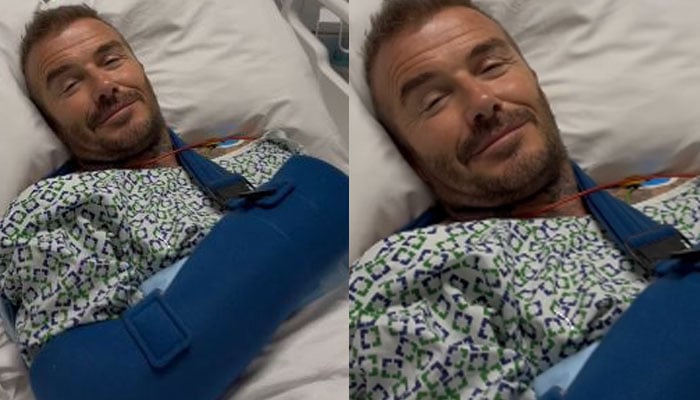 David Beckham hospitalized after suffering unbearable pain