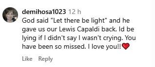 Lewis Capaldi return with a new song after Tourettes battle