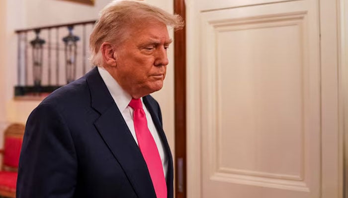 US President Donald Trump walks on the day of a One Big Beautiful event at the White House in Washington, DC, US, June 26, 2025. — Reuters