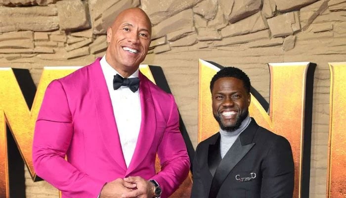 Dwayne Johnson takes hilarious jab at Kevin Hart’s height once again