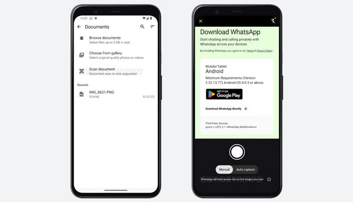 This screenshot shows the upcoming WhatsApp feature. — WABetaInfo
