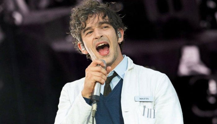 Matty Healy gets emotional on stage after headlining Glastonbury 2025