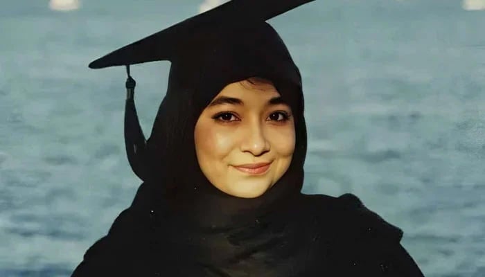 An undated image of incarcerated Pakistani neuroscientist Dr Aafia Siddiqui. — X/@AdreesUnai8335/File