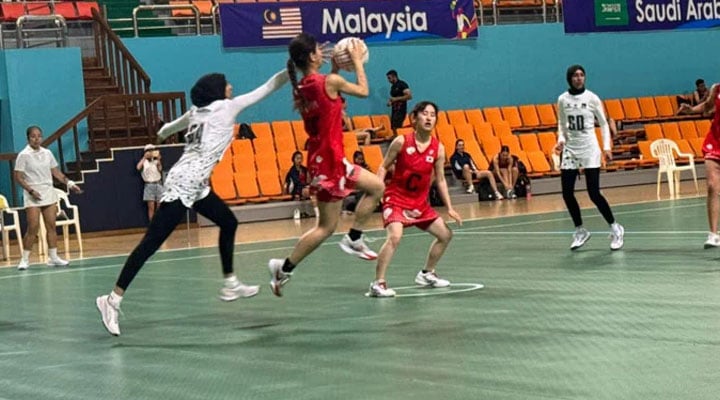 Asian netball championship: Pakistan clinch victory against Japan to reach semi-finals