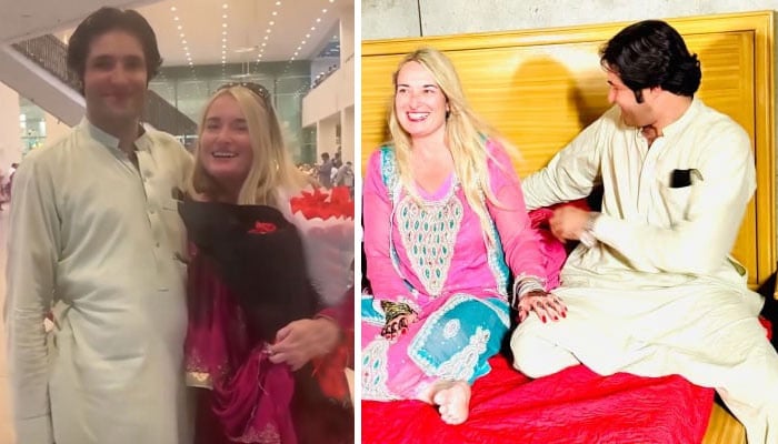 American woman Mindy arrives in Pakistan to Sajid Zeb Khan from KPs Upper Dir. — Reporter