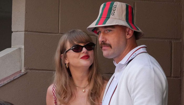 Taylor Swift, Travis Kelce enjoy lunch date in Ohio