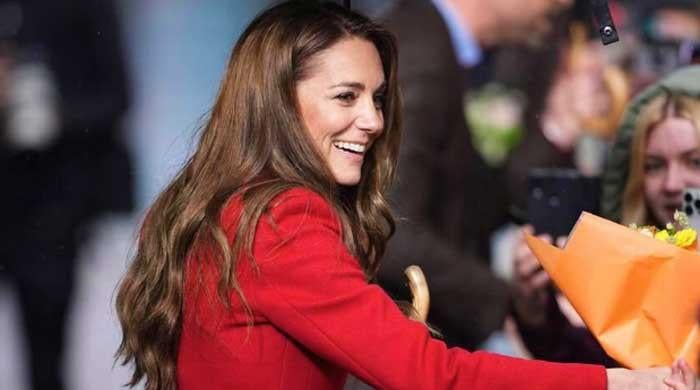 Kate Middleton at healing garden