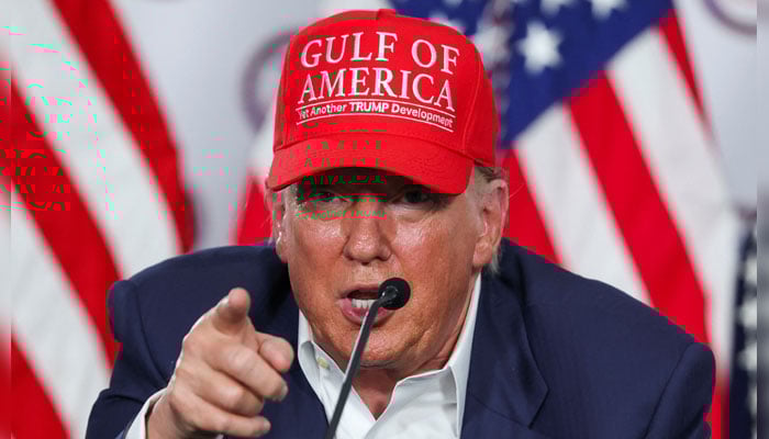 US President Donald Trump speaks as he visits a temporary migrant detention center informally known as Alligator Alcatraz in Ochopee, Florida, US, July 1, 2025. — Reuters