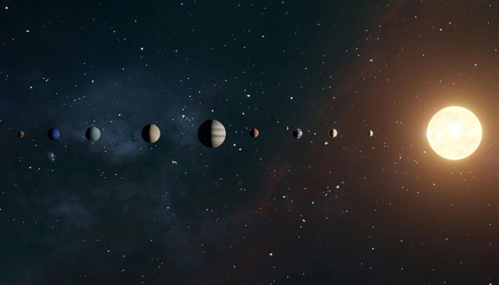 This representational image shows an illustration of planets in the solar system. — Pexels