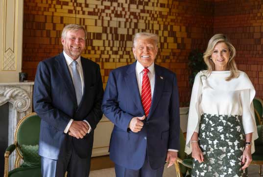 Queen breaks silence on claims she mocked Trump