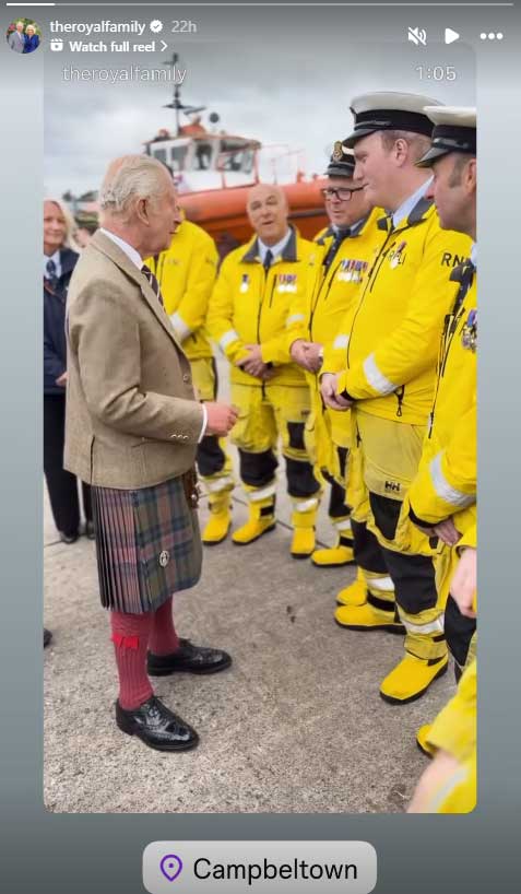King Charles puts Prince William to shame