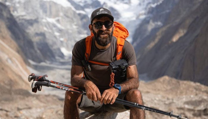 Sohail Sakhi, a climber from Hunza. — Reporter