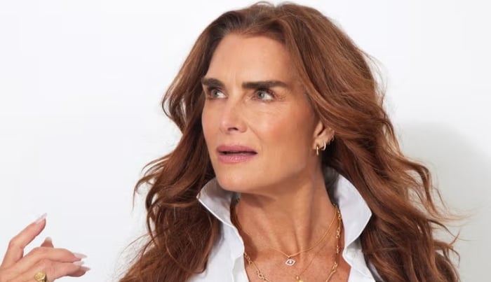 Photo: Brooke Shields gets candid about parenting daughters with Chris Henchy